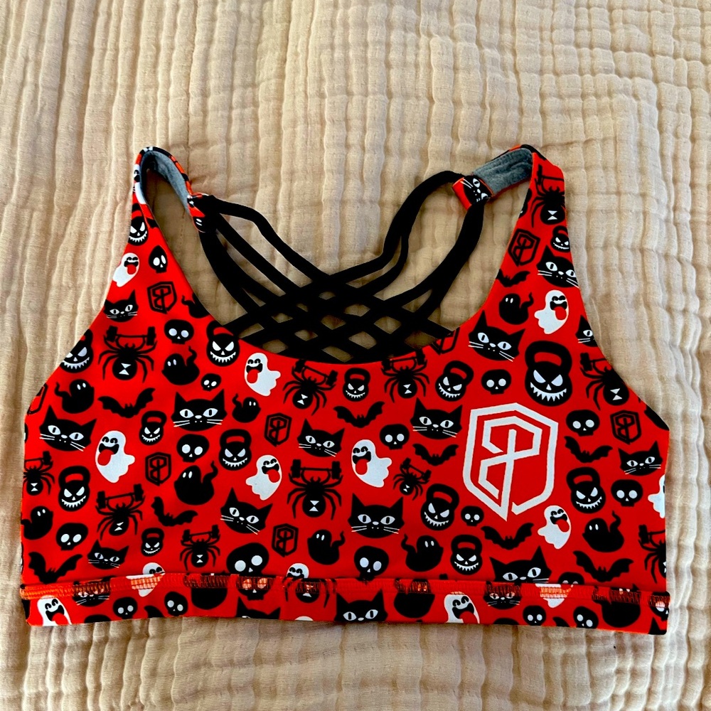 Born Primitive limited edition Halloween sports bra